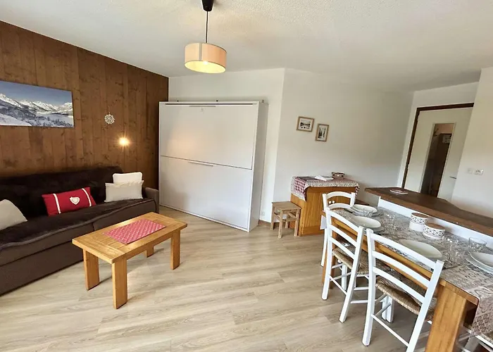 Avec Piscine Chauffee, Tennis & Balcon - 4 Couchages A - Fr-1-597-14 Appartement Megève